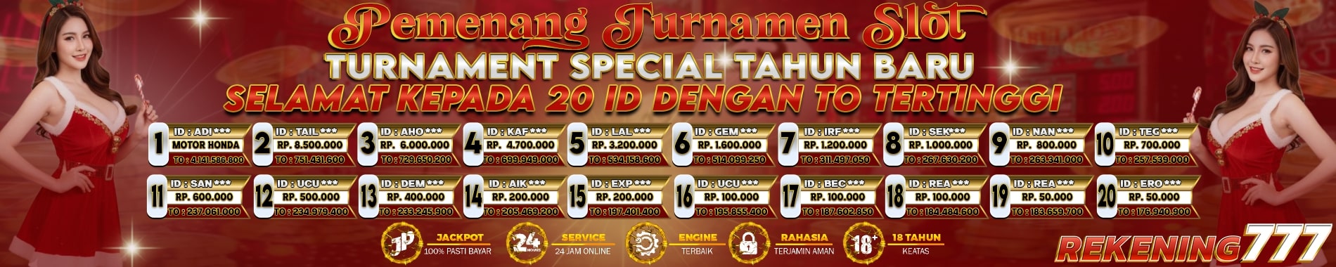 TURNAMENT NATAL & TAHUN BARU 2026